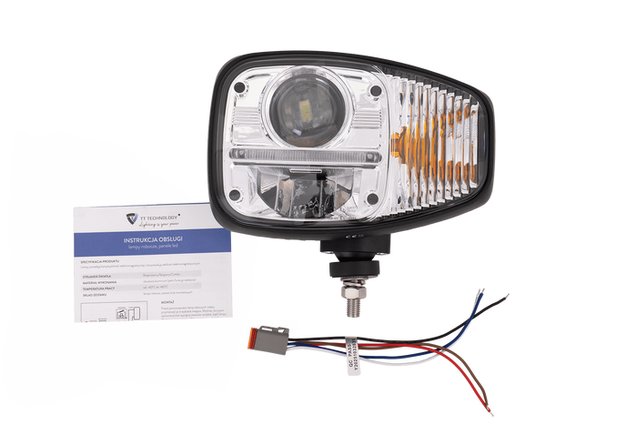 TT Technology TT.16611-L+TT.16611-P LED esituled 3 funktsiooniga 23xLED 2350lm vasak+parem JCB/Cat/Manitou/Volvo/Terex traktoritele