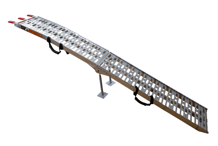 UNITRAILER ALR003 kokkupandav alumiiniumist haagise kaldtee 221cm 340kg rihma ja toega