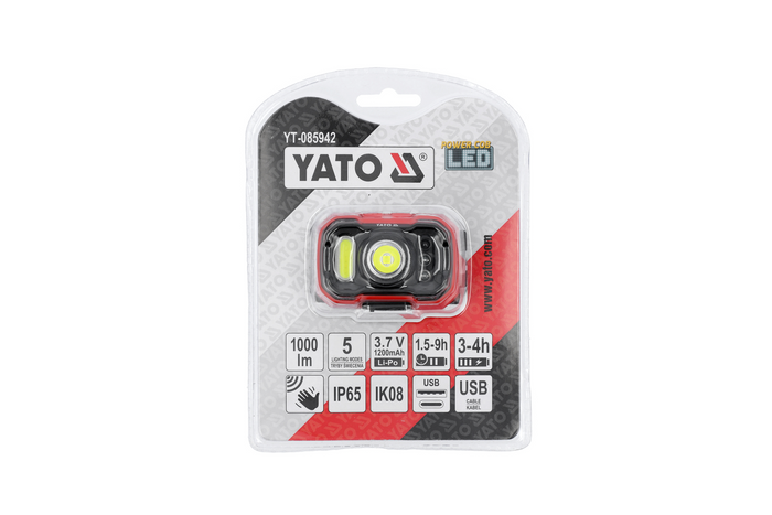 YATO YT-085942 LED pealambi liikumisanduriga 1000lm