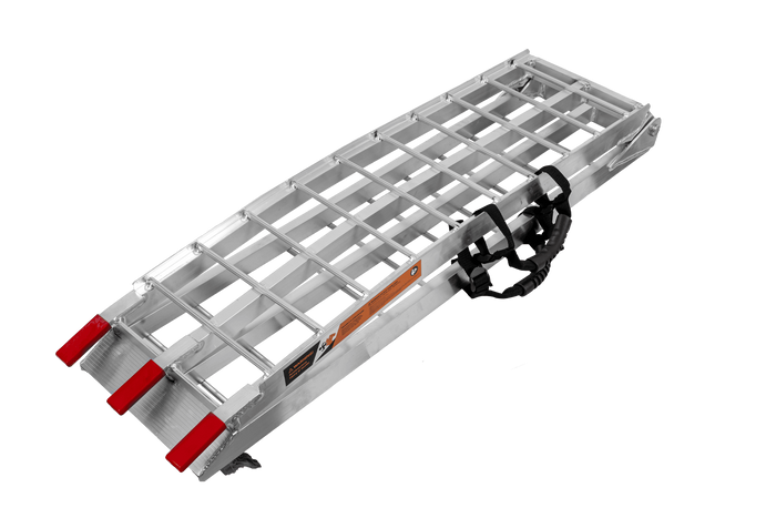 UNITRAILER ALR002 kokkupandav alumiiniumist haagise kaldtee 221cm 340kg rihmaga