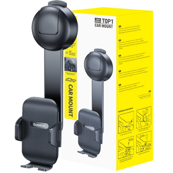 BASEUS PrimeTrip C03 Air autotelefoni hoidik armatuurlauale iminapaga