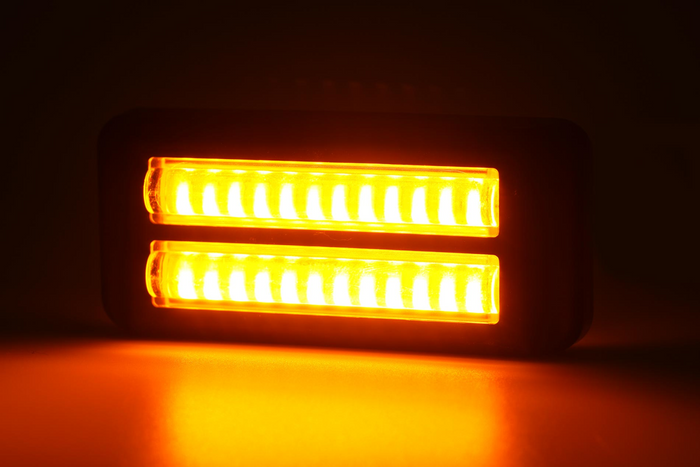 Hoiatuslamp WAŚ 2469 W284 Vilkuv oranž LED-tuli MASTER/SLAVE