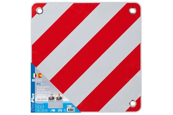 ProPlus 361234V01 tagumine hoiatussilt kahepoolne tahvel 50x50cm
